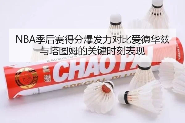 NBA季后赛得分爆发力对比爱德华兹与塔图姆的关键时刻表现
